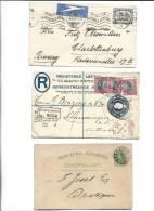 GREAT BRITAIN UNITED KINGDOM ENGLAND COLONIES - SOUTH AFRICA SUD AFRIKA -  POSTAL HISTORY LOT - Non Classés