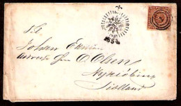 DENMARK. 1854. Yv2. Copenhagen - Nykiobing. Fkd Env / 4s. Good Margins. F-VF. - Sonstige & Ohne Zuordnung