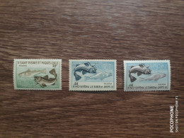 1957	Pierre Miquelon	Fishes (F84) - Unused Stamps