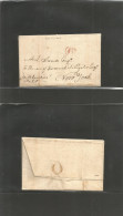 D.W.I.. 1827 (28 April) St. Croix, DWI - USA, NYC. EL Full Text, Via Rare "South Carolina Packet" (later Confederate US  - Antille