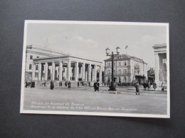 3.Reich 1939 Foto AK München, Die Hauptstadt Der Bewegung Ehrentempel Und Braunes Haus Mit Sonderstempel - München