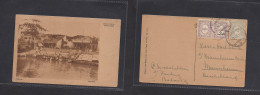 DUTCH INDIES. 1920 (4 Nov) Batavia - Germany, Mannheim. Multifkd Ppc. Interesting Photo Card. - Indonesië