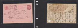 DUTCH INDIES. Dutch Indies - Cover - 1892 Semarang To Nice France 7.5 Red Stat Acrd. Easy Deal. - Indonesië