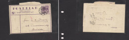 DUTCH INDIES. Dutch Indies - Cover - Japanese Occup 1941 Tjimahi To Batavia Stat Lettersheet Used. Easy Deal. - Indonesië