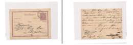 DUTCH INDIES. Dutch Indies - Cover - 1882 Batavia To Bogor Stat Card. Easy Deal. - Indonesië