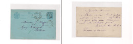 DUTCH INDIES. Dutch Indies - Cover - 1892 Bandil To Batavia Stat Card. Easy Deal. - Indonesia