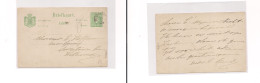 DUTCH INDIES. Dutch Indies - Cover - 1895 Weltebreden To Wellirode Stat Card. Easy Deal. - Indonesia