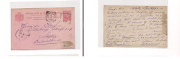 DUTCH INDIES. Dutch Indies - Cover - 1894 Neltea To Leipzig Germany Stat Card. Easy Deal. - Indonesia