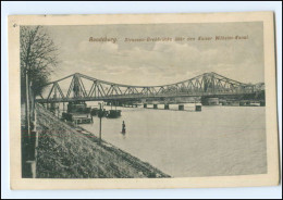 Y18503/ Rendsburg Straßen-Drehbrücke AK 1916 - Rendsburg