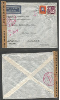 DUTCH INDIES. 1941 (5 Sept) Malang - Australia, Sidney Via NILM. Censored. Air Multifkd Envelope. - Indonesië