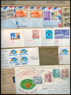DUTCH INDIES. 1955-78. Group Of 16 Incl Reg Official Overseas Mail Usages FDC. Opportunity. - Indonesië