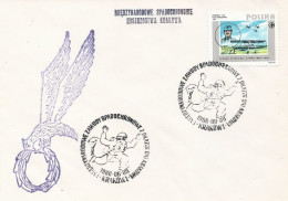 Poland Postmark (A297): D86.06.08 KRAKOW Sport Parachute Competition - Entiers Postaux