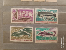 1969	Pierre Miquelon	Fishes (F84) - Ongebruikt