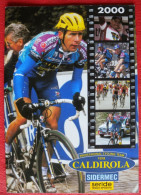 CYCLISME: CYCLISTE : LIVRET PRESENTATION EQUIPE VINI CALDIROLA 2000 - Wielrennen