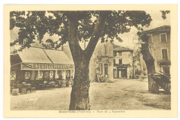 Cpa Vaucluse - Bédarrides - Place Du 4 Septembre  ( Café Du Commerce ) - Bedarrides