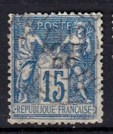 Type Sage 3 X N° 90 40 Centimes - 1876-1898 Sage (Type II)