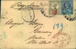 1900, Registered Letter To Berlin - Brieven En Documenten