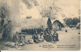 B6 BELGIAN CONGO PPS SBEP 43 VIEW 38 USED - Entiers Postaux