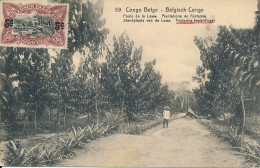 B6 BELGIAN CONGO PPS SBEP 43 VIEW 59 USED - Ganzsachen