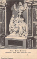 26391 " TORINO-BASILICA DI SUPERGA-MONUMENTO A MARIA TERESA " -VERA FOTO-CART.NON SPED. - Andere Monumenten & Gebouwen