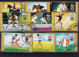 ER02 Umm Al-Qaiwain 1971 Olympic Games - Used Stamps - Umm Al-Qiwain
