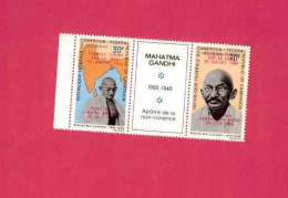 YT N° 151** Et 152** - Mahatma Gandhi - Cameroun (1960-...)