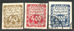 290 Czechoslovakia 1918 Postage Due Taxe (CZE-431) - Segnatasse