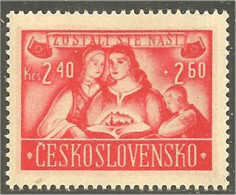 290 Czechoslovakia 1.60k + 1.40k Repatriated Slovaks Retour Des Slovaques MNH ** Neuf SC (CZE-390) - Ungebraucht