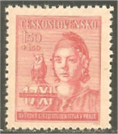 290 Czechoslovakia Republique Republic Prague MNH ** Neuf SC (CZE-387a) - Unused Stamps