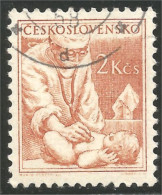 290 Czechoslovakia Physician Médecin Docteur Bébé Baby Enfant Infant (CZE-356e) - Other & Unclassified