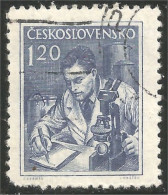 290 Czechoslovakia Scientifique Scientist Microscope (CZE-352e) - Médecine