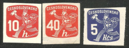 290 Czechoslovakia 1945 Newpaper Journaux (2) MH * Neuf (1) NO GUM (CZE-275) - Dagbladzegels