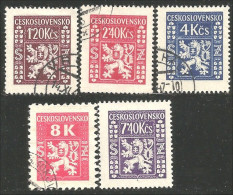 290 Czechoslovakia 1945 Official Stamps (CZE-236) - Gebraucht