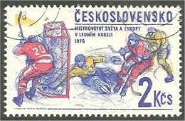 290 Czechoslovakia Ice Hockey Glace Eishockey (CZE-218) - Hockey (su Ghiaccio)