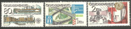 290 Czechoslovakia Hotels Highway Autoroute Nuclear Station Nucléaire MNH ** Neuf SC (CZE-193) - Neufs