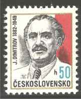 290 Czechoslovakia George Dimitrov MNH ** Neuf SC (CZE-191) - Unused Stamps