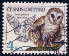 290 Czechoslovakia Hibou Chouette Owl Eule (CZE-34) - Eulenvögel