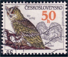 290 Czechoslovakia Hibou Chouette Owl Eule (CZE-30) - Eulenvögel