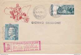 1956 50° Traforo Del Sempione N° 797  Su Busta Primo Giorno - Europa