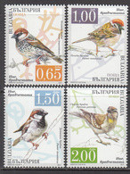 2017 Bulgaria Birds Oiseaux Complete Set Of 4 MNH - Zangvogels