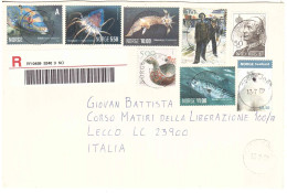 RACCOMANDATA PER ITALIA BELLA AFFRANCATURA - Covers & Documents