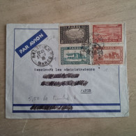 LETTRE MAROC RABAT POUR PARIS - Covers & Documents