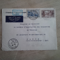 LETTRE ALGERIE BONE POUR PARIS BRASSERIES DE VEZELISE - Briefe U. Dokumente