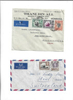 GREAT BRITAIN UNITED KINGDOM ENGLAND COLONIES - KENYA UGANDA TANGANYIKA - POSTAL HISTORY LOT - Kenya, Oeganda & Tanganyika