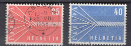 T2054 - SUISSE SWITZERLAND Yv N°595/96 - Used Stamps