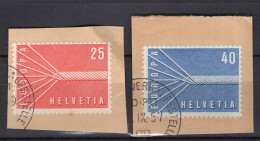 T2055 - SUISSE SWITZERLAND Yv N°595/96 - Used Stamps