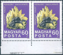 C5849 Hungary Geology Mineral Pair MNH RARE - Minerales