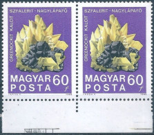 C5849 Hungary Geology Mineral Pair MNH RARE - Mineralien