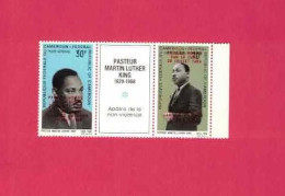 YT N° 154A** Et 154B** - Martin Luther King - Cameroun (1960-...)