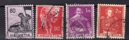T2062 - SUISSE SWITZERLAND Yv N°612/15 - Used Stamps
